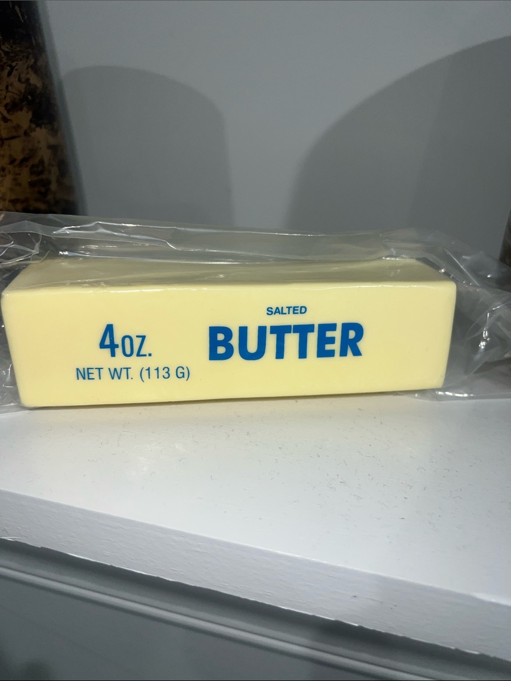 Salted Butter Stick Squishy Fidget Toy